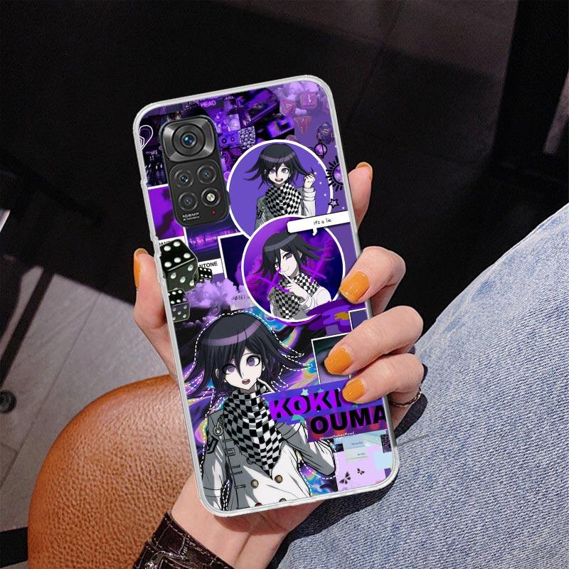 Danganronpa Kokichi Ouma Phone Case For Xiaomi Redmi Note 15 14 13 12S 12 11 Pro Plus 14S 11S 11E 10 10S 11T 5G Personalized Cov