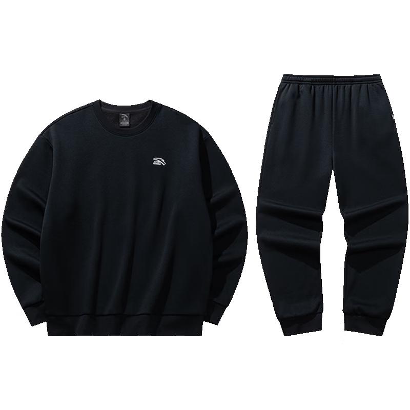 

ANTA Unisex Fleece Hoodie & Pants Set M