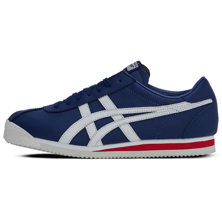 

Onitsuka Tiger Corsair Cow Leather Abrasion Resistant Low top Skateboard Shoes Unisex Dark Blue D713L-4902 42