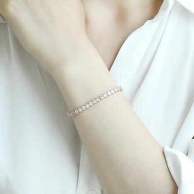 Women's Daily Bling Canestine Bracelet Layered