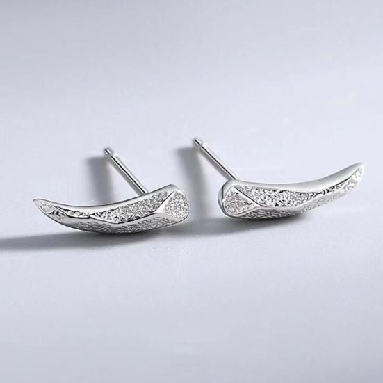 Punk Hip Hop Detachable 2-Claw Hook Personality Gift Cool Simple Style Men Earrings