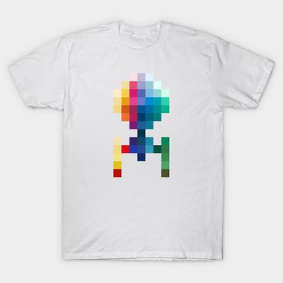 T-Shirt Damen Uss 8Bit Harajuku Print Kawaii T-Shirt Sommer Kurzarm Damen T-Shirt Top Tee