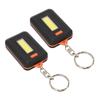 2Pcs Mini Emergency Light Portable Pocket Key Chain Flashlight for Outdoor Cycling Fishing