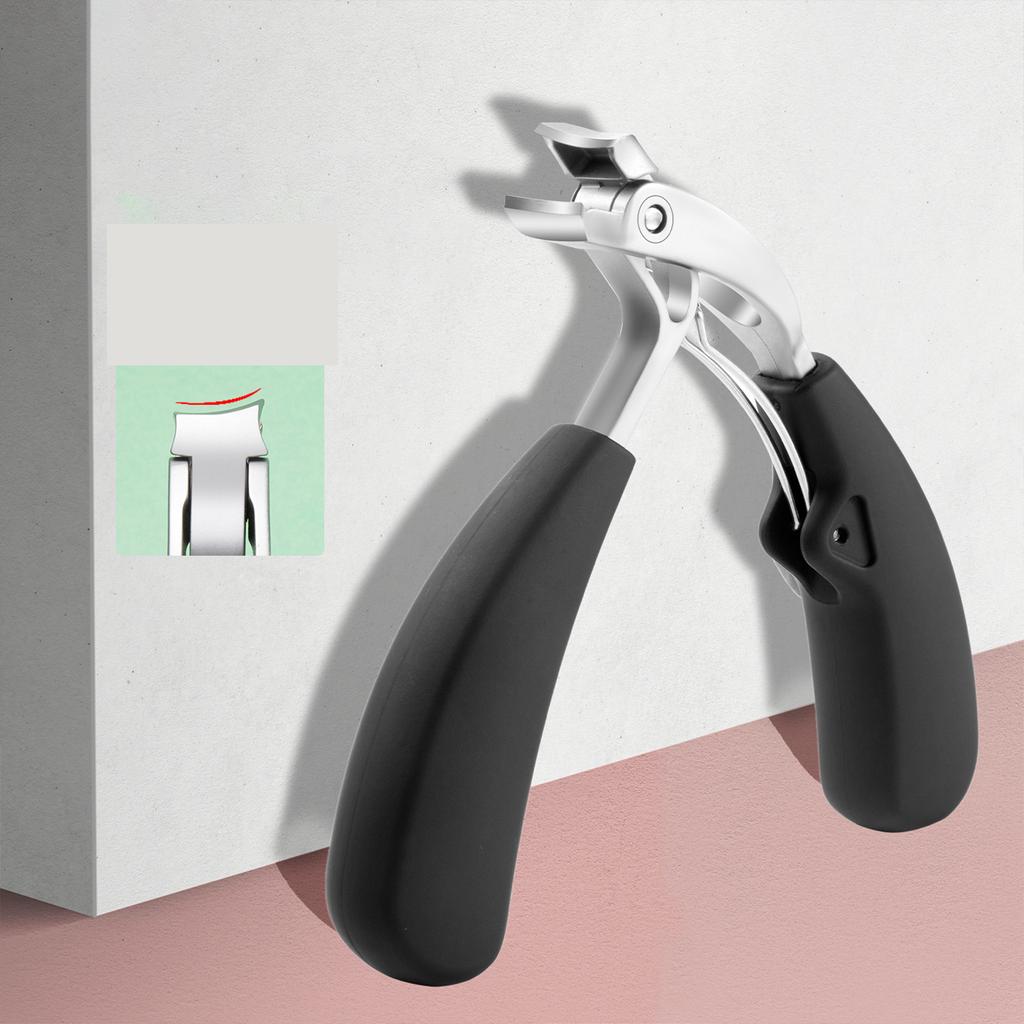 Toenail Clippers Professional Thick & Ingrown Nail Clippers for Men & Seniors Podiatrist Recommended Pedicure Clippers