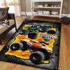 Monster Jam Truck Game Carpet for Living Room Bedroom Rug Kitchen Kids Door Unslip Floor Mat Birthday gift photography props Rug