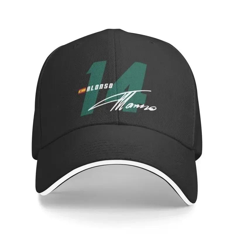 Custom Alonso 14 Signature Number Baseball Cap Men Women Breathable Sport Car Racing Dad Hat Outdoor