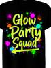 Dark Party Tshirt Neon Glowinthedark Party Outfit Glowinthedark Party Costume Glowinthedark Party Decorations 2 Breathable Sweat