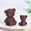 1pc Kawaii Bear Figurines Small Statue Fairy Garden Miniatures Ornament Dollhouse Home Decoration Accessories Decoration Jardin