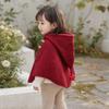 Windproof Kids Hooded Cloak Star Toddler Pullover New Hooded Cape Jacket  for Toddlers