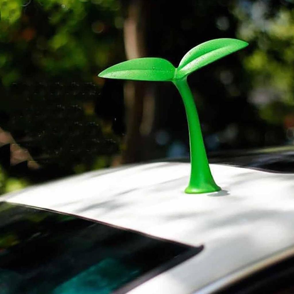 Creative Roof Sapling Car, Car Roof Decoration | Creative Anti-collision Car Sticker- Car Roof
