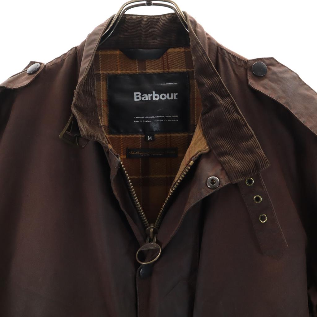 Barbour Made in England wax flyer Jacket M Padded A955 WAX FLYER JACKET Men's Used