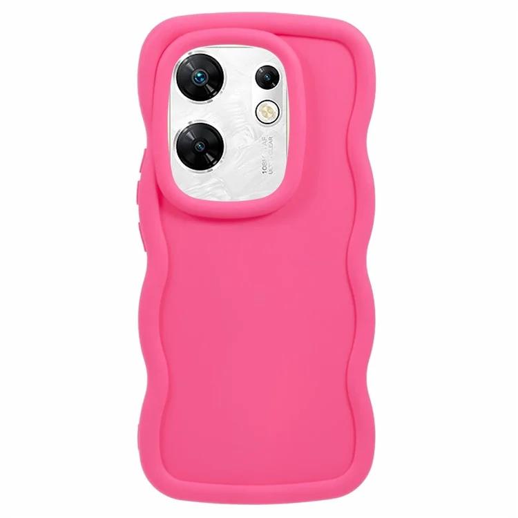 

XL Series For Infinix Zero 30 4G Case TPU Phone Cover with Wave Edge Frame