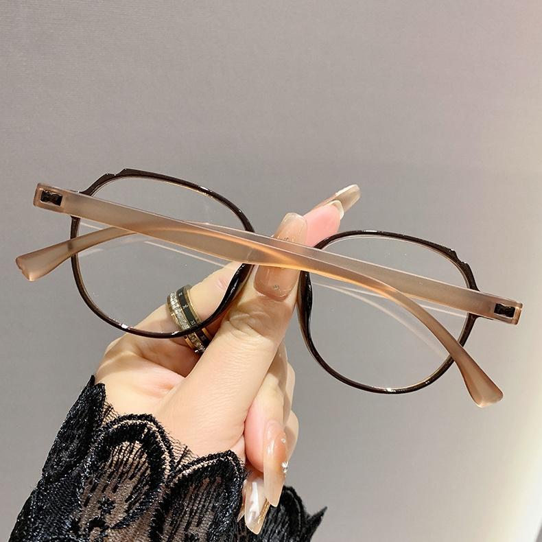 Round Retro Reading Glasses For Women Anti Blue Light Presbyopia Glasses Ultra Light Women Computer Glasses High-Definition Resist Fatigue+1.0+1.5+2.0