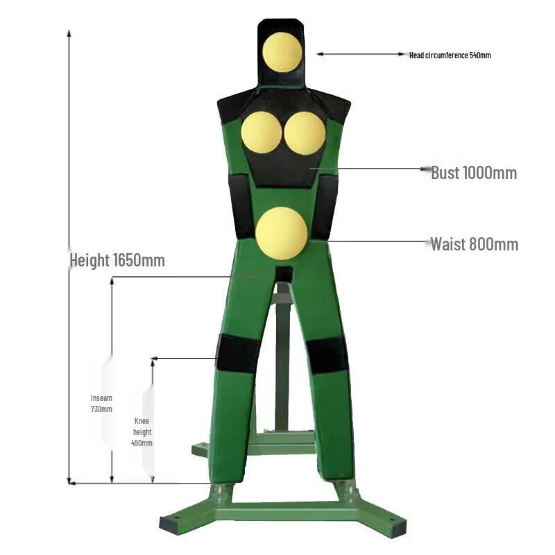 Fixed Humanoid Combat Training Dummy