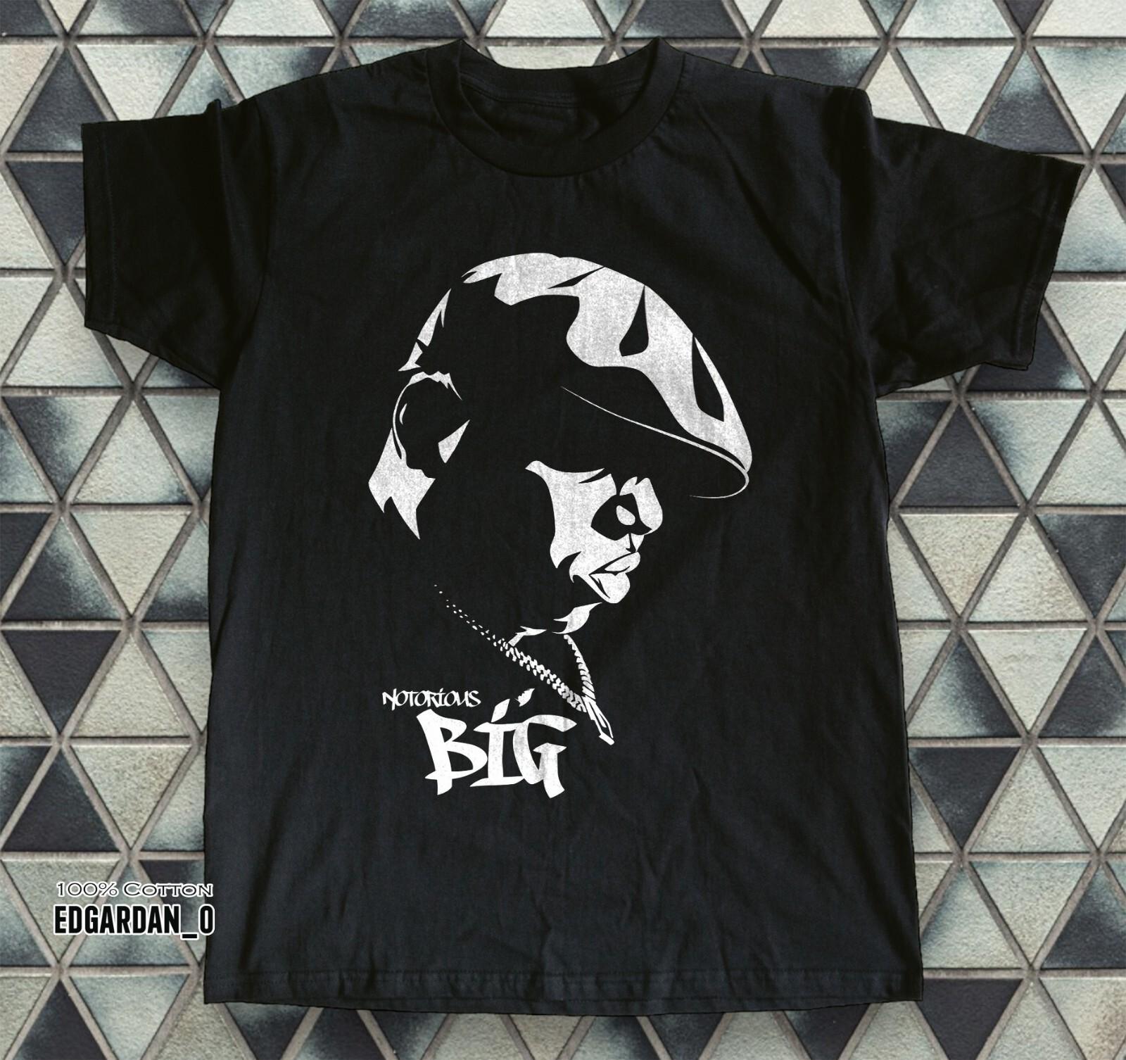 Notorious B I G Biggie Smalls Rap Brooklyn NY Hip Hop T-shirt Size S-5XL M