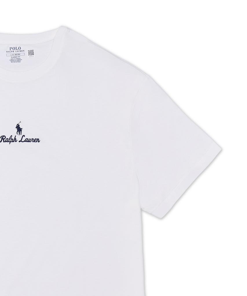 POLO RALPH LAUREN Klassische Passform Logo Jersey T-Shirt - Weiß