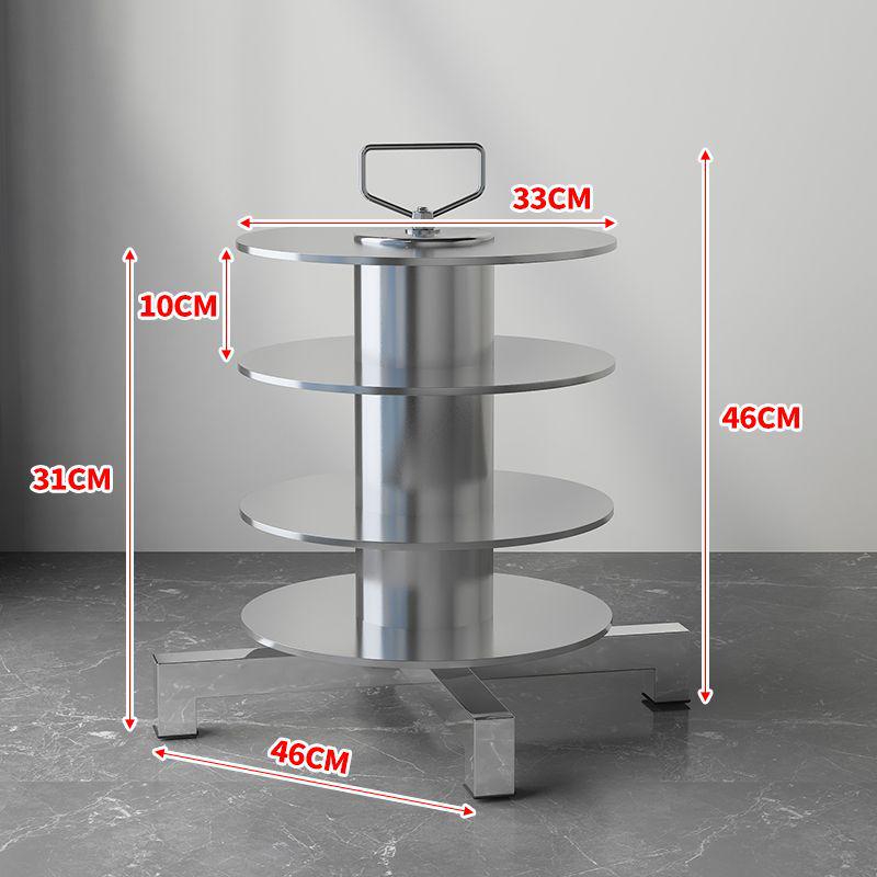 Supporto Dispenser Cavi Multi-Bobina a Velocità Regolabile - Supporto Antigroviglio in Acciaio Inossidabile per Elettricisti