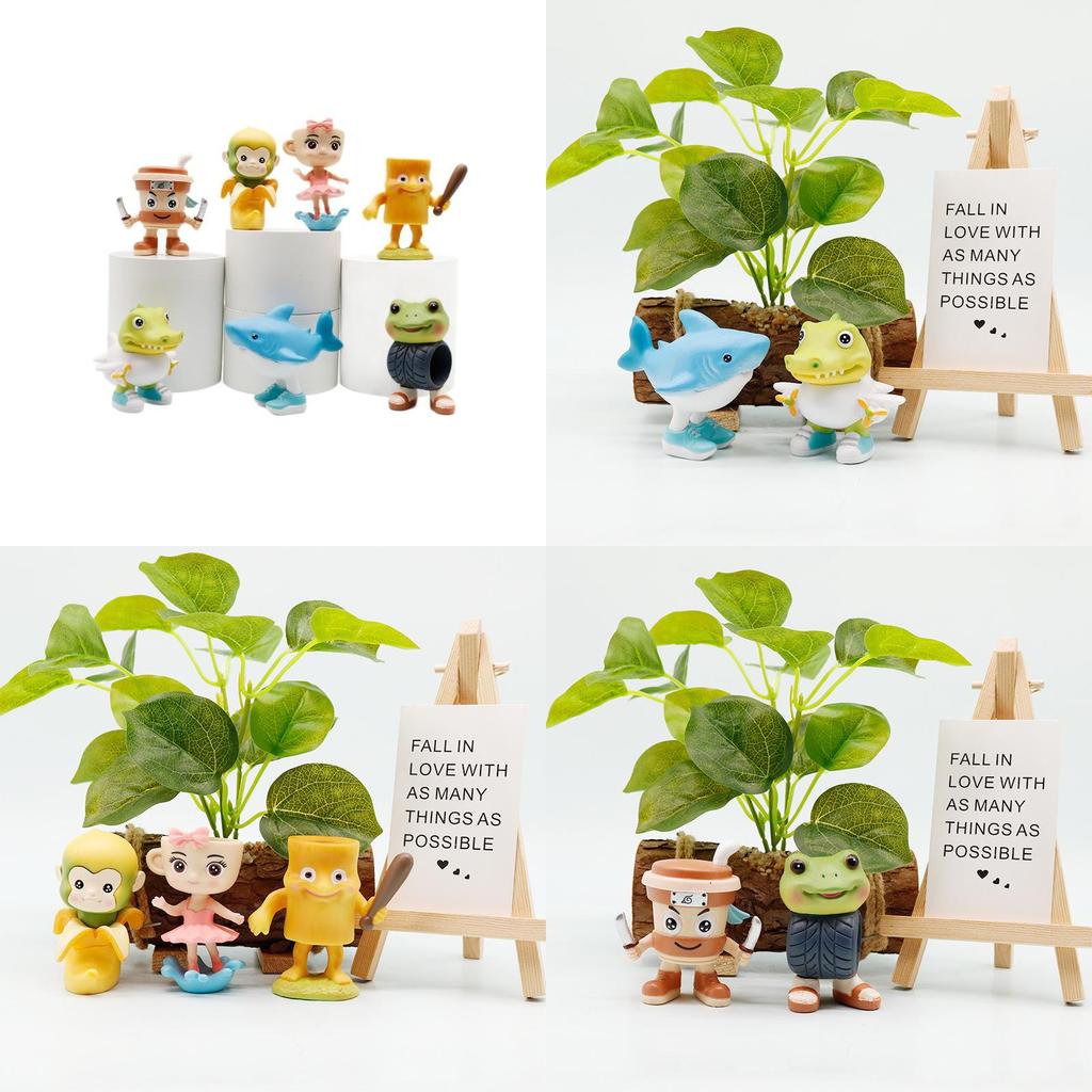 Italiana brainrot Pvc Model Ornament With Unique Designs For Gift And Display