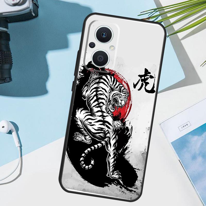 Fashion Animal Tiger Art Cover For OPPO Reno 14 Pro 10 11 12 13 14F 13F 12F 11F 7 8 Lite OPPO Find X9 X6 X5 X8 Pro Case