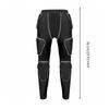 Pantaloni a Compressione Imbottiti Assorbiurto Allenamento Portiere