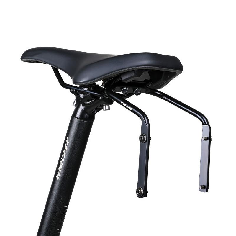 Aluminum Alloy Bike Saddles Stabilizer Bracket Rear Seat Mounting Bracket Bicycle Luggage Rack Support Shelf Frames Accessories