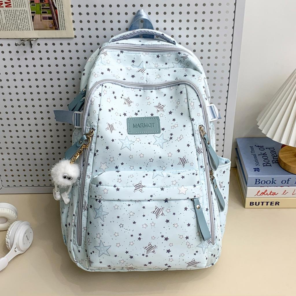 Schoolbag Junior High School Schoolbag Female Japanese Ins Style Versatile Fashion Backpack Casual Large Capacity Women's Backpack