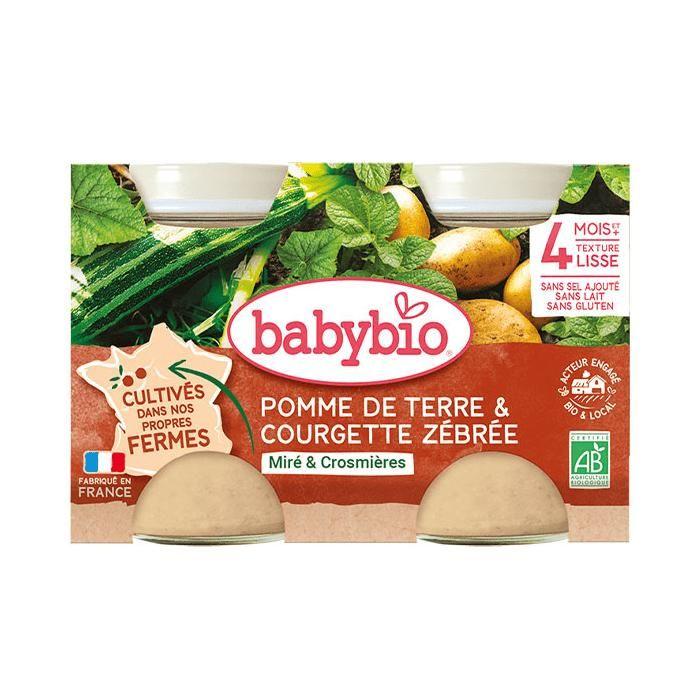 Babybio Topf Kartoffel Zucchini Bio 2 x 130g