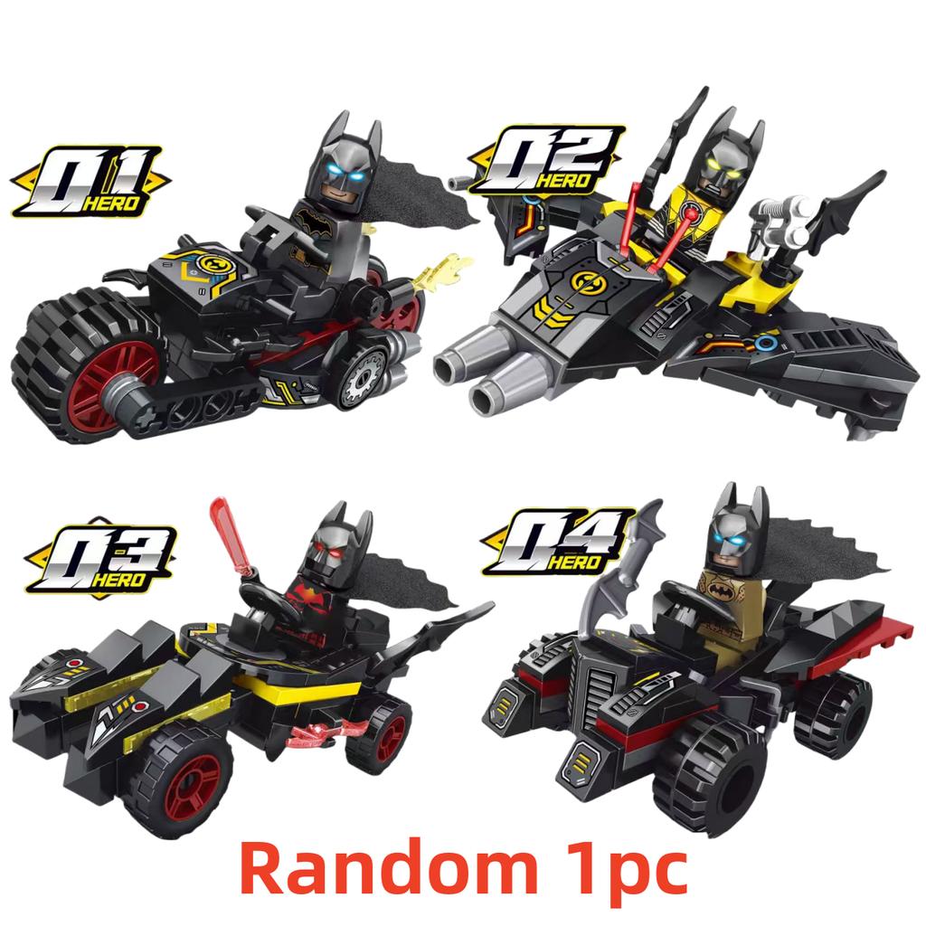Blind Box Mini Building Blocks 9006 Figures Big Goblin Spiderman Iron Man Venom Captain Hawk Deadpool Armor Christmas Gifts Toy