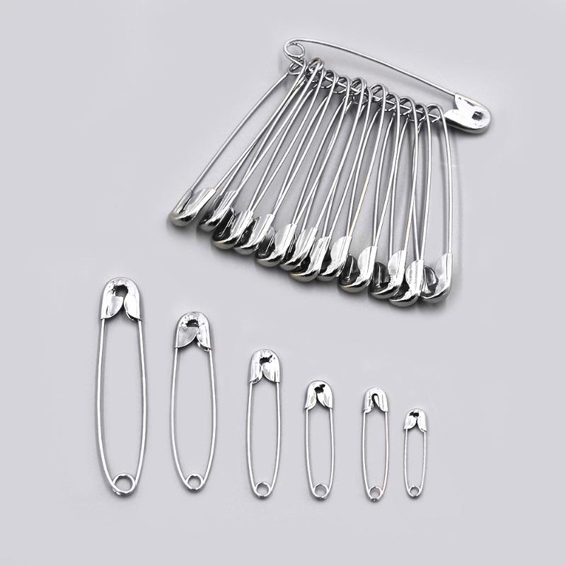 250Pcs High Quality Stainless Steel Safety Pins Diy Sewing Tools Accessory Needles Large Safety Pin Small Brooch