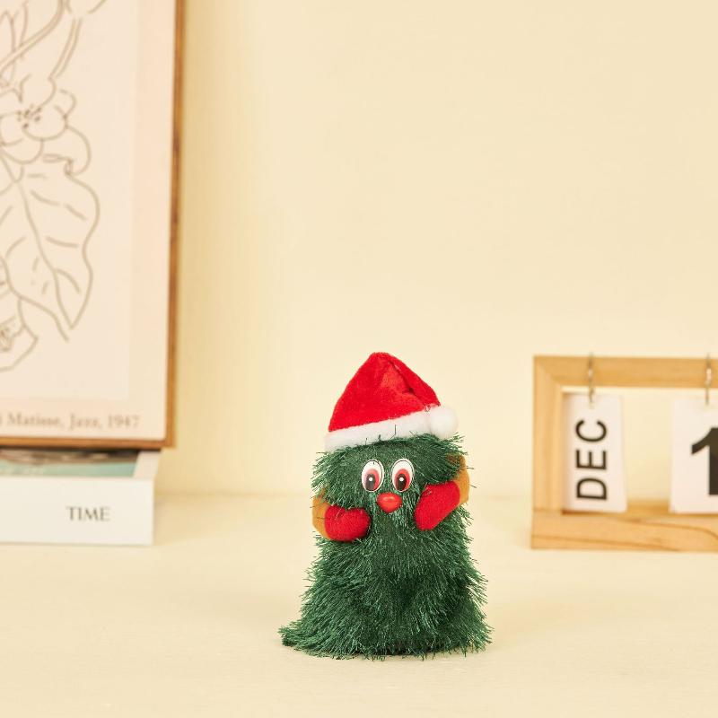

Танцующая Рождественская Елка с Музыкой Вращающиеся Детские Игрушки Рождественская Поющая Кукла Электрическая Кукла Реквизит для Розыгрышей Смешная Игрушка Рождественские Украшения S