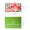 8PCS Bamboo Ceramic Japanese Matcha Tea Set Food Grade Reusable Matcha Stirring Brush With Electric Blender Japanese Chasen