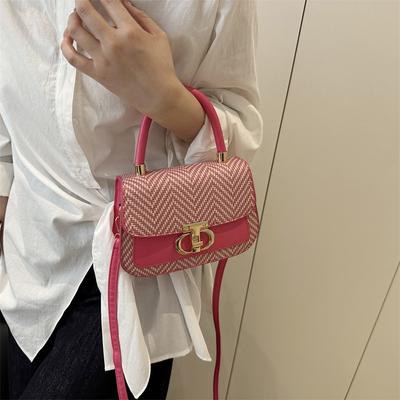 Premium Design Leichter Luxus Damenhandtasche Frühling und Sommer neu Hochwertige Schulter-Umhängetasche