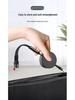 6A Retractable Multi-Device Super Fast Charging Cable with Three Connectors - Customizable Logo Option