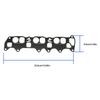 Set Guarnizioni Radiatore Olio per OM642 280 300 320 350 CDI per Mercedes W203 W204 W211 S203 S204 W639 W461 W166 W164