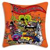 Funny R-Rat For F-Finks Pillow Covers Cartoon Sofa Decorative Home Double-sided Printing Short Plush Cute Cushion Cover