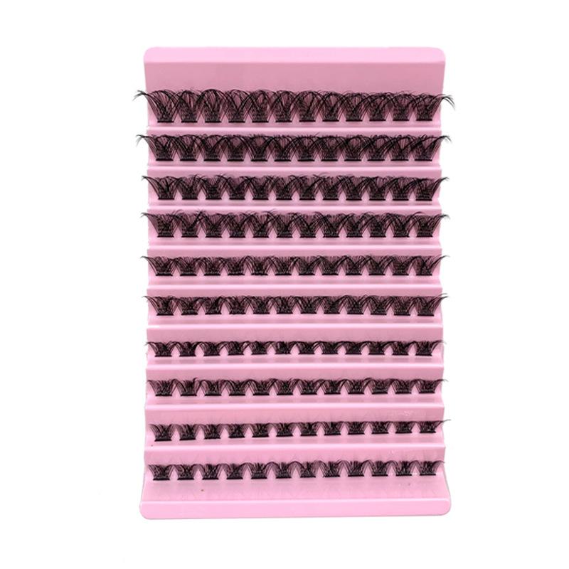 DIY self-grafting eyelashes segmented large capacity natural thick new false eyelashes