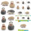 Detailed Forest Animal Hedgehog Models Crafted From Durable Pvc Perfect For Display And Play