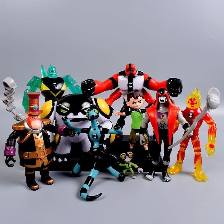 Ben 10 Pvc Action Figures Set Detailed Designs With Premium Quality Craftsmanship