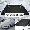 Car Snow Cover Ultimate Protection Against Freeze Hail Blizzards Sun Protection Vehicle Snow Cover Auto Supply