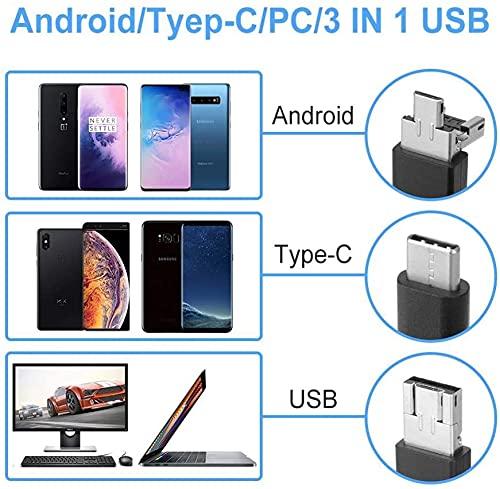Tobo Ear Otoscope,Great Star USB Digital Waterproof HD Ear Scope Inspection Camera,3 in 1 USB Otoscope with 1.3 Mega Pixel 6 LEDs for Tablet Lapt