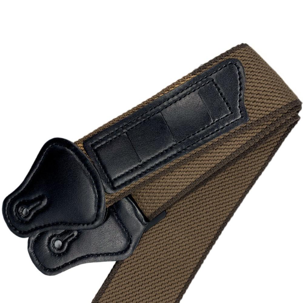 

Pure Cotton Folk Electric Guitar Strap Adjustable Personality Guitar Straps Music Instrument коричневый
