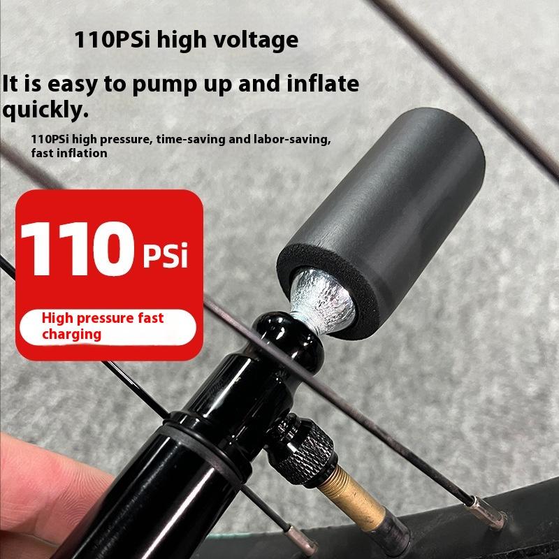 ENLEE Portable Mini Bicycle Pump Multifunctional High-Pressure Plastic Equipment Universal Presta Schrader Mouth for Mountain