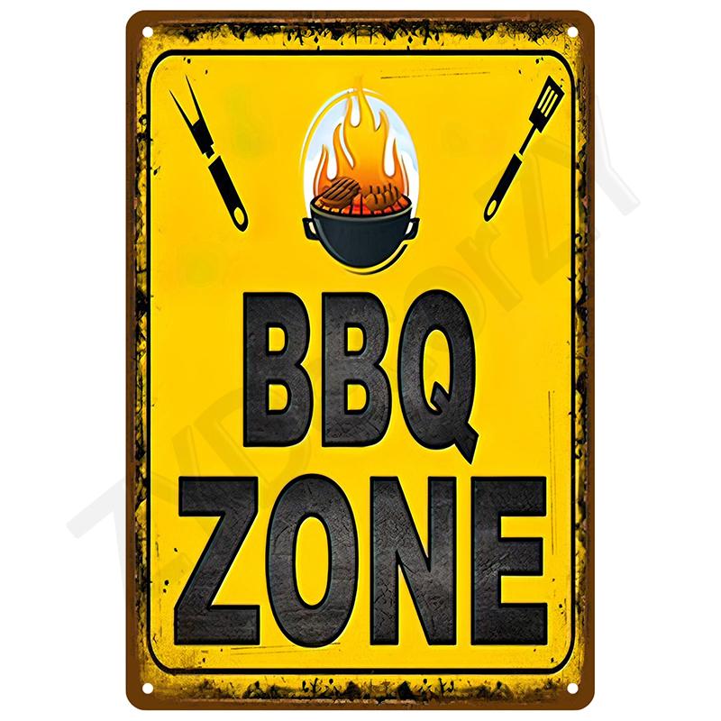 Retro Wall Art Mural Outdoor House Bathroom Home Room Decorations Decor Vintage Metal Signs Plates Tin Sign Posters Man Cave Bar