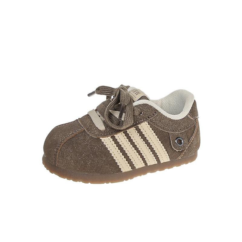 Two-year-old Girl Casual Shoes Baby Shoes Spring and Autumn Lightweight Single Shoes Children Soft Baseplate Shoes Moral Training Shoes Classmate Tide