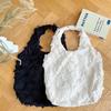 Tassels Diamd Women's Shoulder Bag Large Capacity Female Vest Shopping Bags Soft Canvas Ladies Commute Tote Purse Handbags