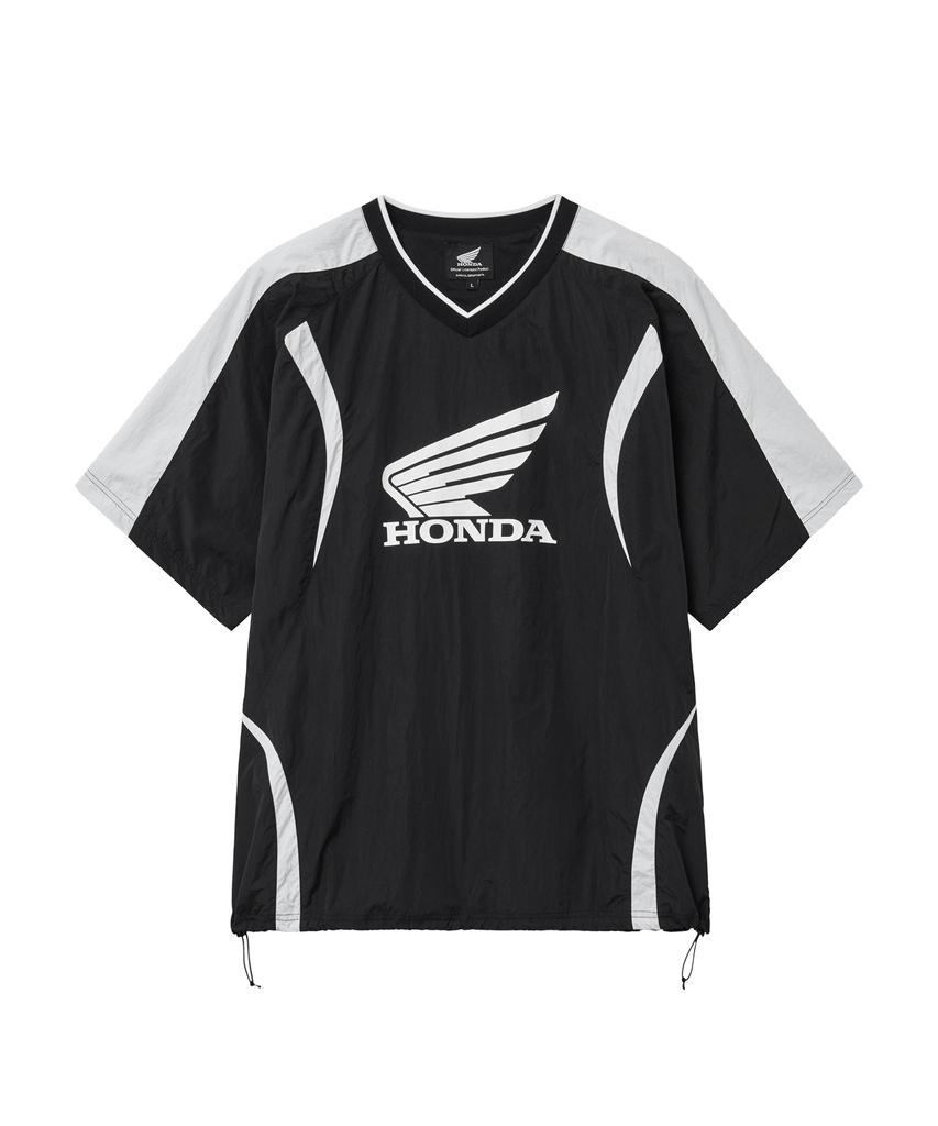 PHYPS MOTORCYCLE Color Block Short Sleeve Black