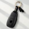 Genuine Leather Protector for Mercedes Benz A C E S G Class CLA GLE GLB GLS AMG Maybach Key Case Cover Fob