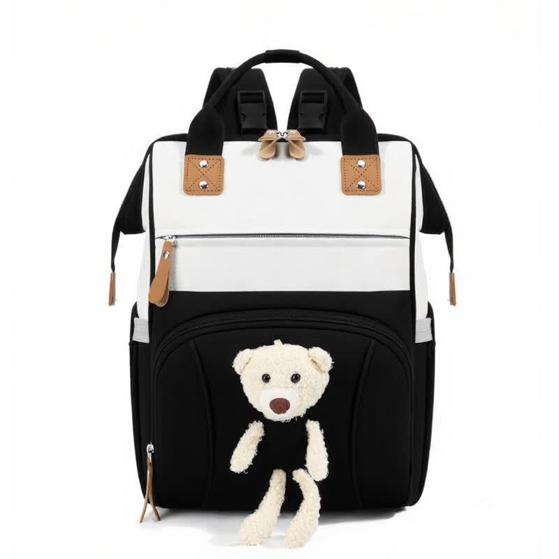Lightweight Diaper Backpack with Insulated Pocket 26*18*38cm