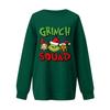 Women's Casual Fashion Long Sleeve Christmas Printed Round Neck Sweatshirt Top