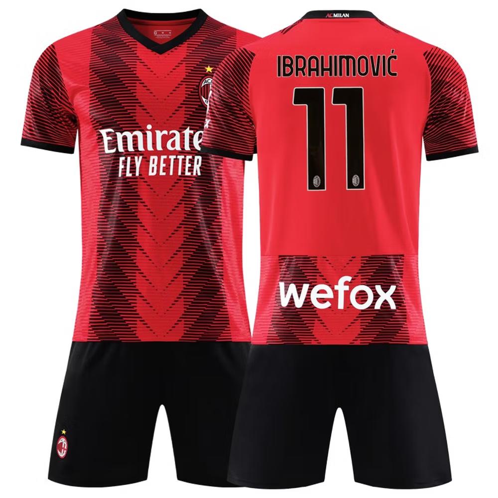 2023-2024 AC Milan Home Jersey No.11 Ibrahimovic XXL
